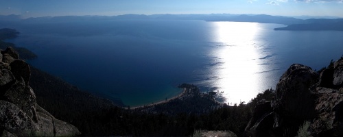 View of the Tahoe Basin