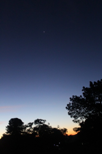 Venus before sunrise