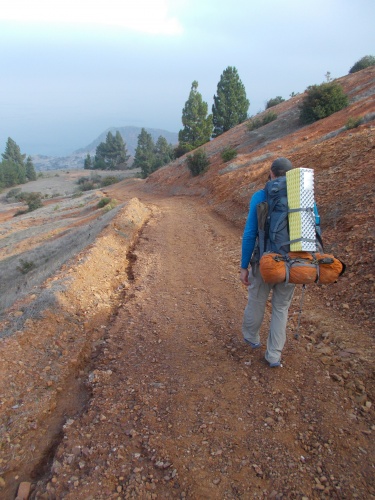 Hiker on the trail!