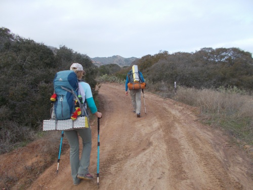 Hikers on the trail!