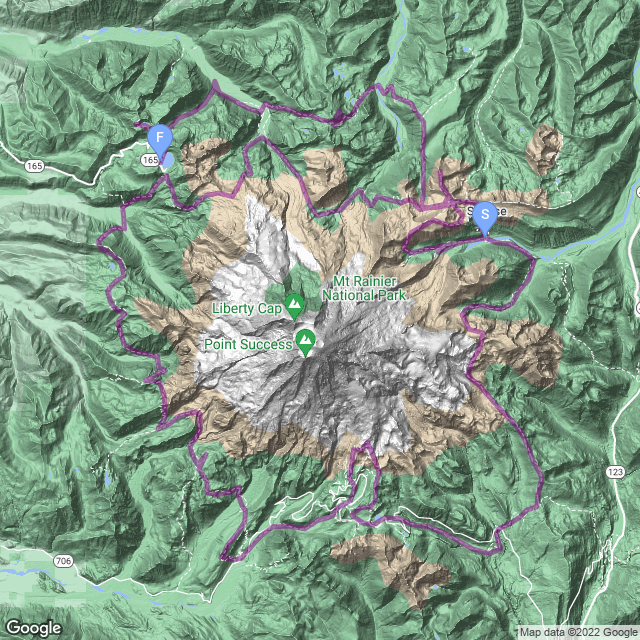 Wonderland Trail Map