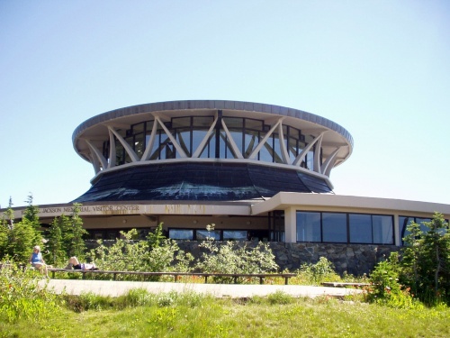 The old visitor center at Paradise
